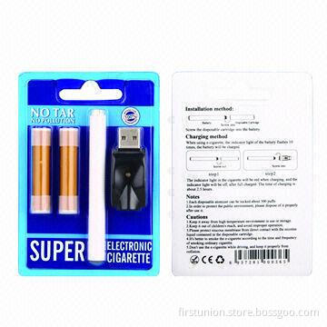 Three Parts E-cigarettes, Can Recharge, OEM/ODM Orders Welcomed